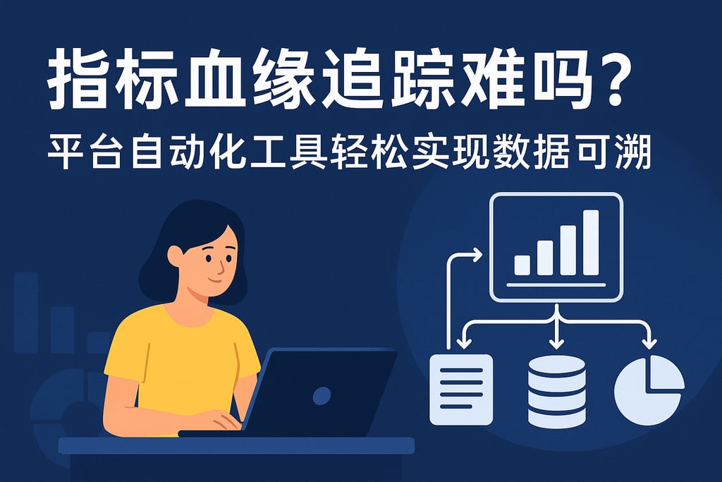 指标血缘追踪难吗？平台自动化工具轻松实现数据可溯