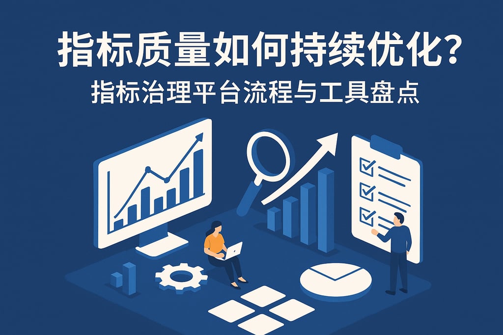 指标质量如何持续优化？指标治理平台流程与工具盘点