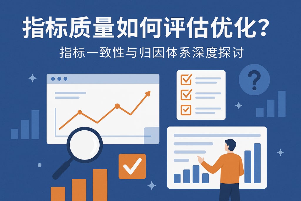 指标质量如何评估优化？指标一致性与归因体系深度探讨