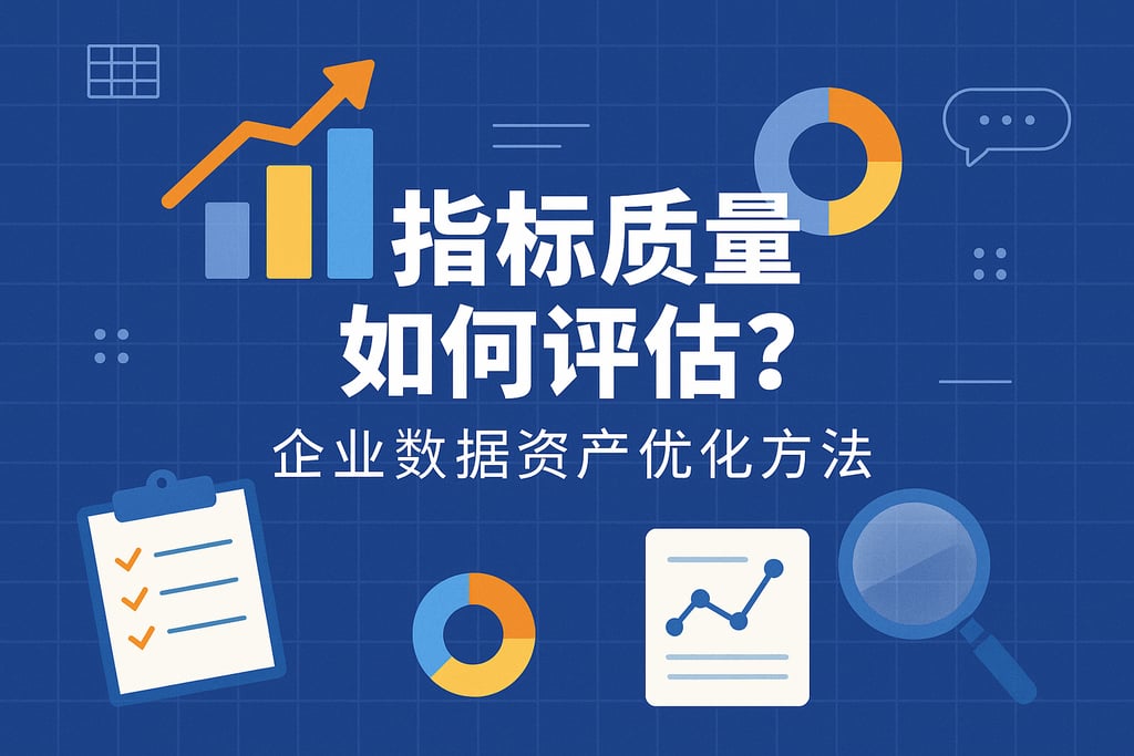 指标质量如何评估？企业数据资产优化方法