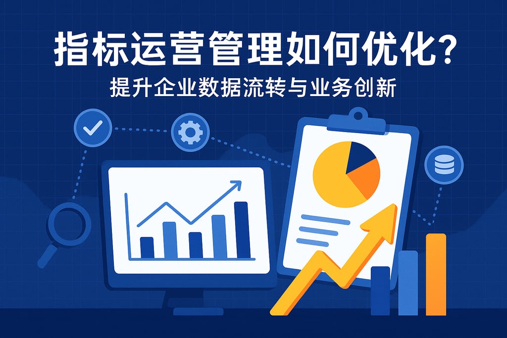 指标运营管理如何优化？提升企业数据流转与业务创新