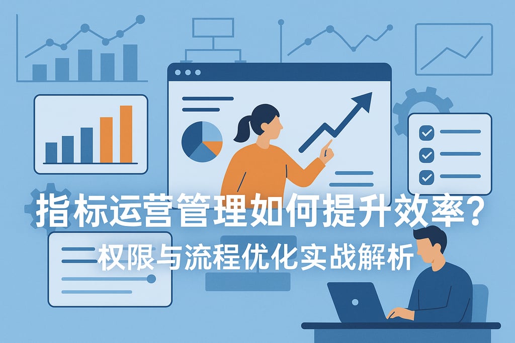 指标运营管理如何提升效率？权限与流程优化实战解析