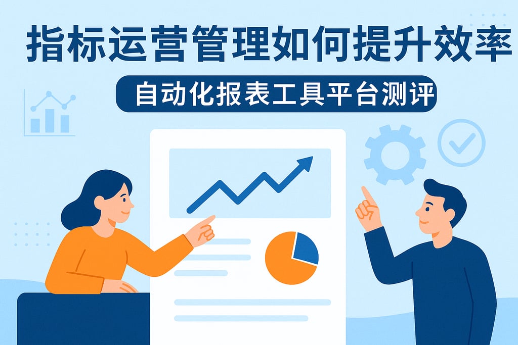 指标运营管理如何提升效率？自动化报表工具平台测评