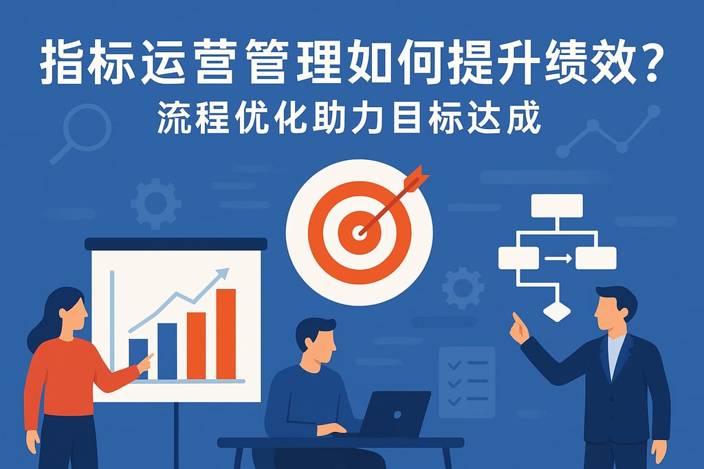 指标运营管理如何提升绩效？流程优化助力目标达成