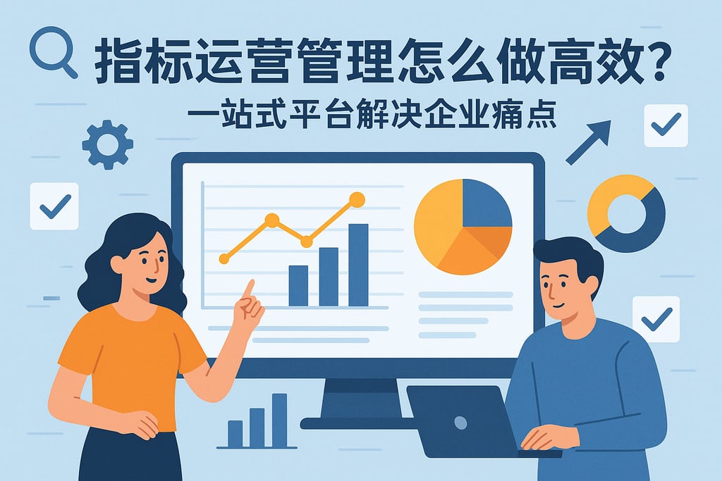 指标运营管理怎么做高效？一站式平台解决企业痛点