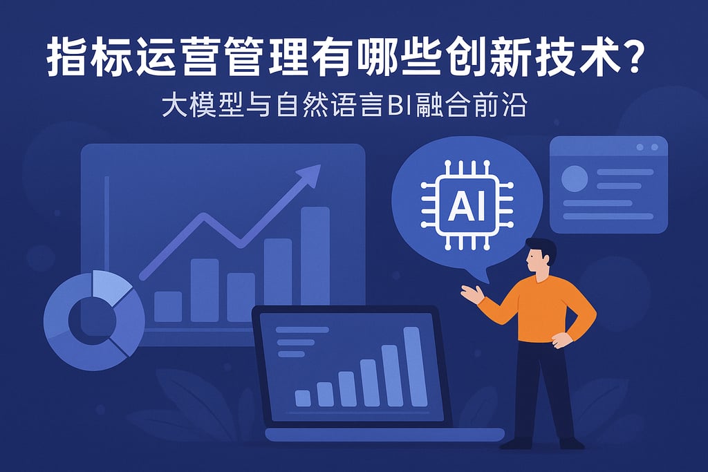 指标运营管理有哪些创新技术？大模型与自然语言BI融合前沿
