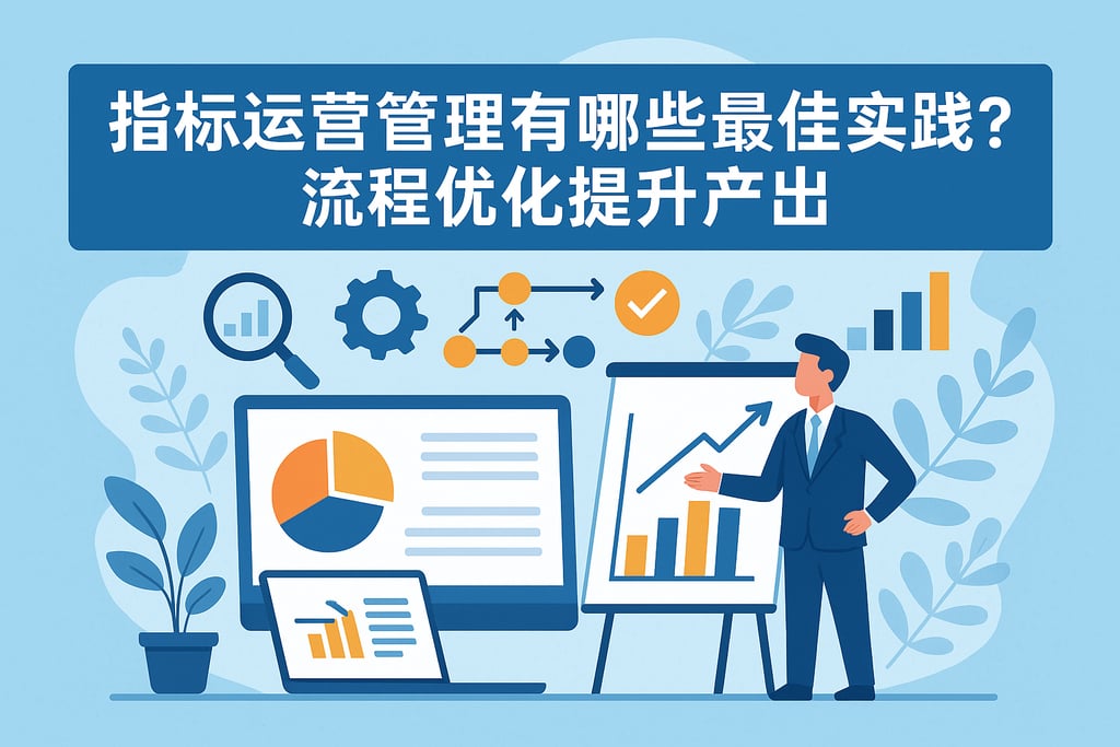 指标运营管理有哪些最佳实践？流程优化提升产出