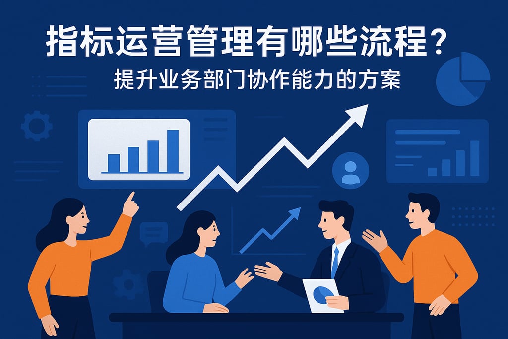 指标运营管理有哪些流程？提升业务部门协作能力的方案