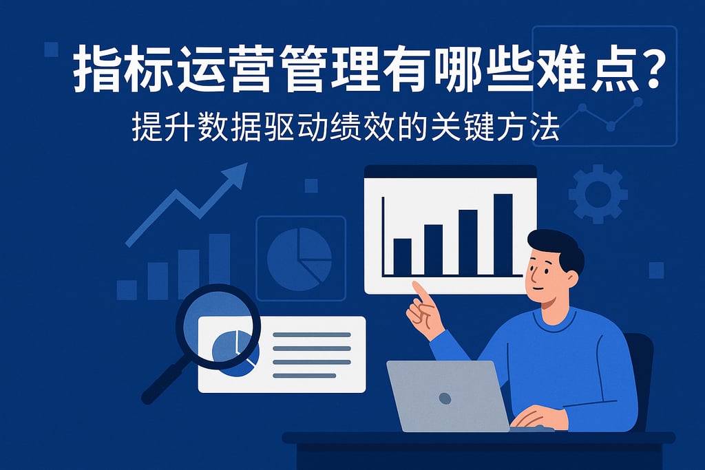 指标运营管理有哪些难点？提升数据驱动绩效的关键方法