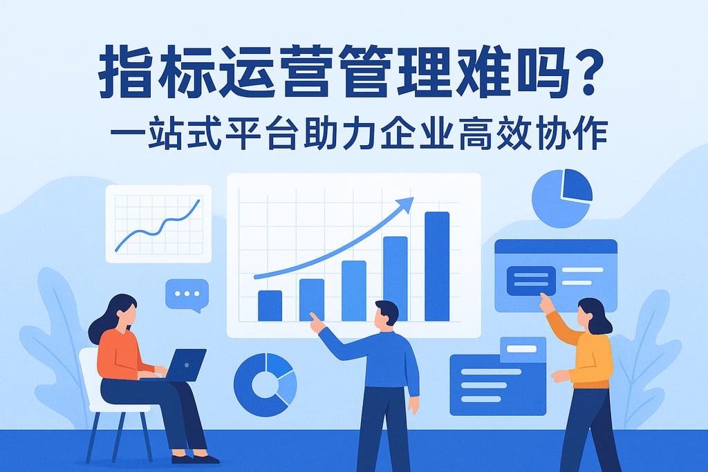 指标运营管理难吗？一站式平台助力企业高效协作