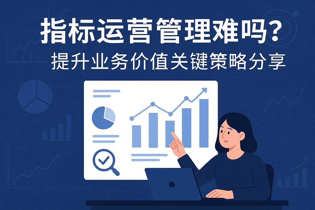 指标运营管理难吗？提升业务价值的关键策略分享