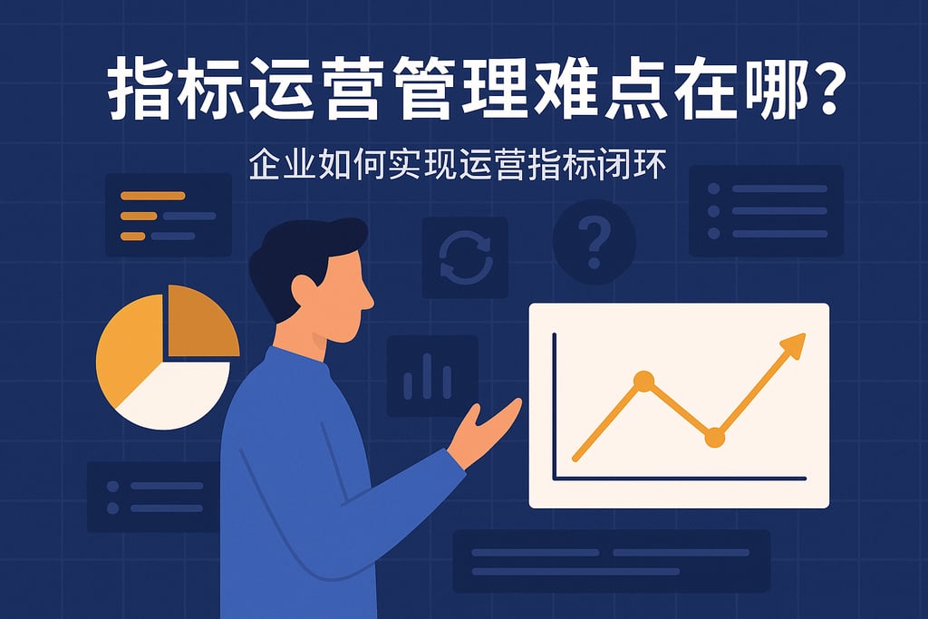 指标运营管理难点在哪？企业如何实现运营指标闭环