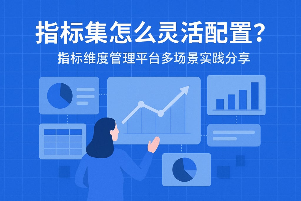 指标集怎么灵活配置？指标维度管理平台多场景实践分享