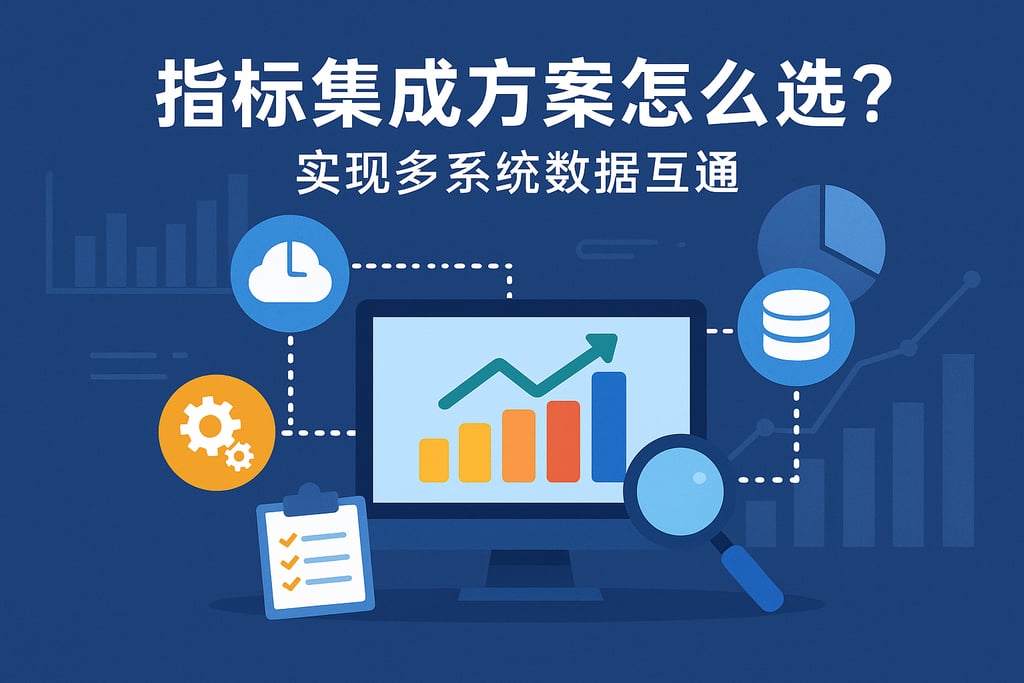 指标集成方案怎么选？实现多系统数据互通