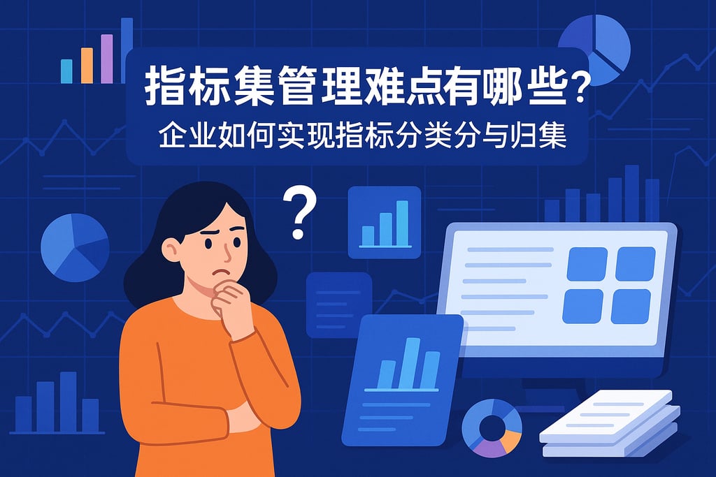 指标集管理难点有哪些？企业如何实现指标分类与归集