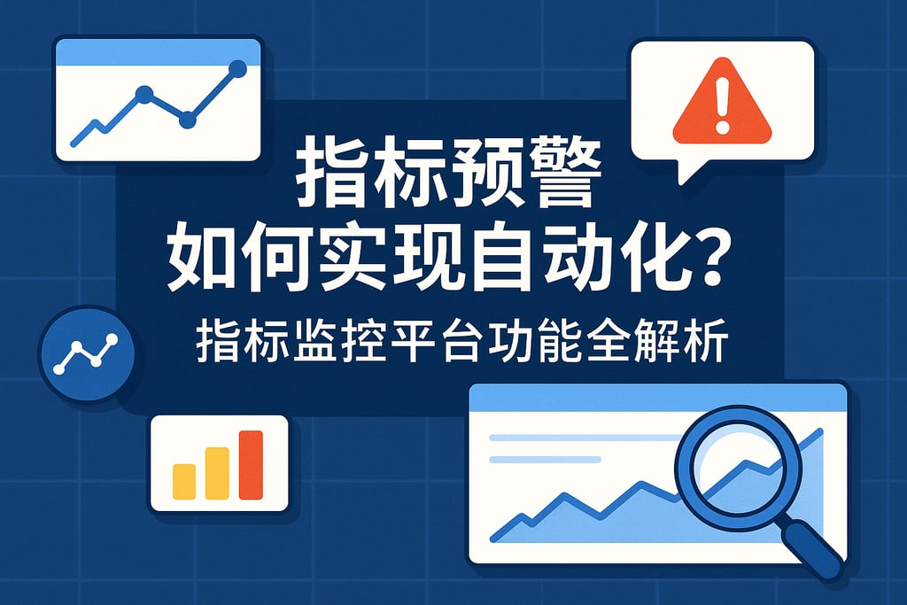 指标预警如何实现自动化？指标监控平台功能全解析