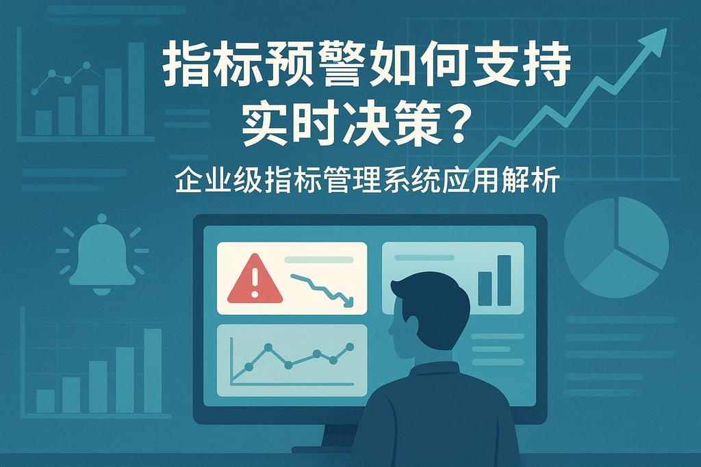 指标预警如何支持实时决策？企业级指标管理系统应用解析