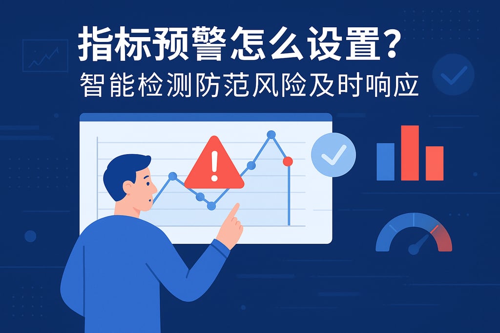 指标预警怎么设置？智能检测防范风险及时响应
