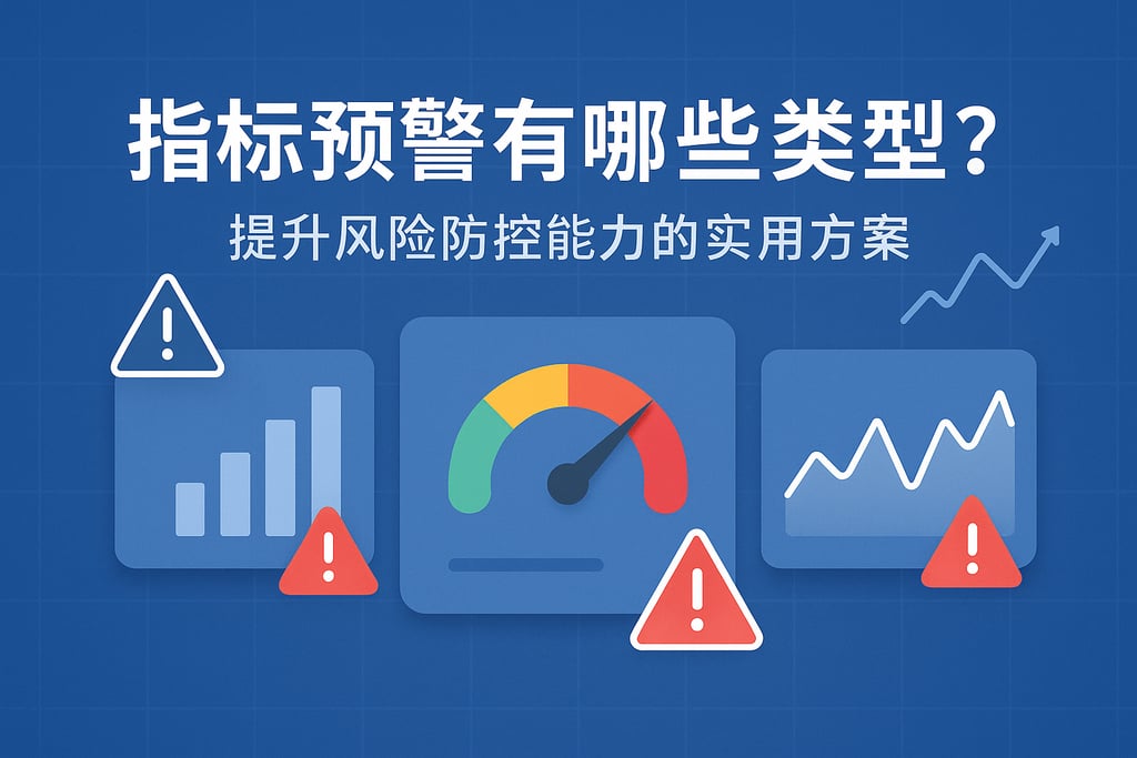指标预警有哪些类型？提升风险防控能力的实用方案