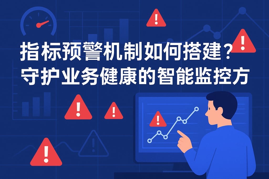 指标预警机制如何搭建？守护业务健康的智能监控方案