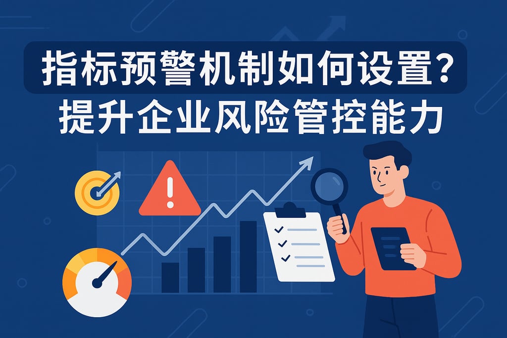 指标预警机制如何设置？提升企业风险管控能力