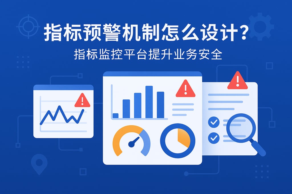 指标预警机制怎么设计？指标监控平台提升业务安全