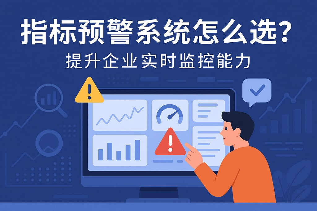 指标预警系统怎么选？提升企业实时监控能力