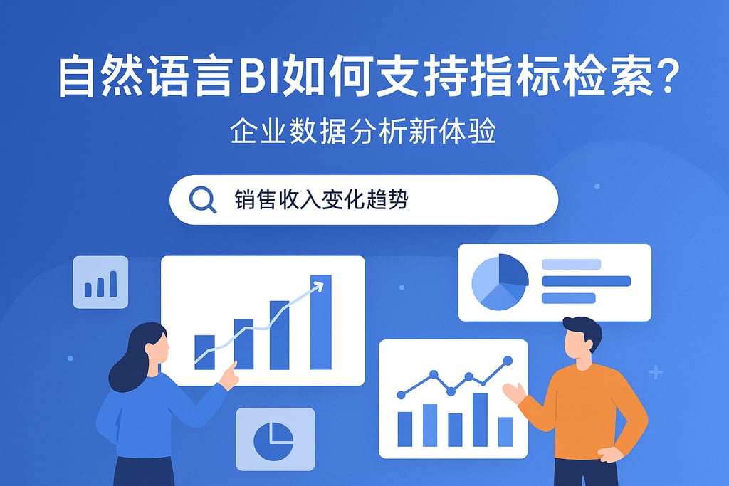 自然语言BI如何支持指标检索？企业数据分析新体验