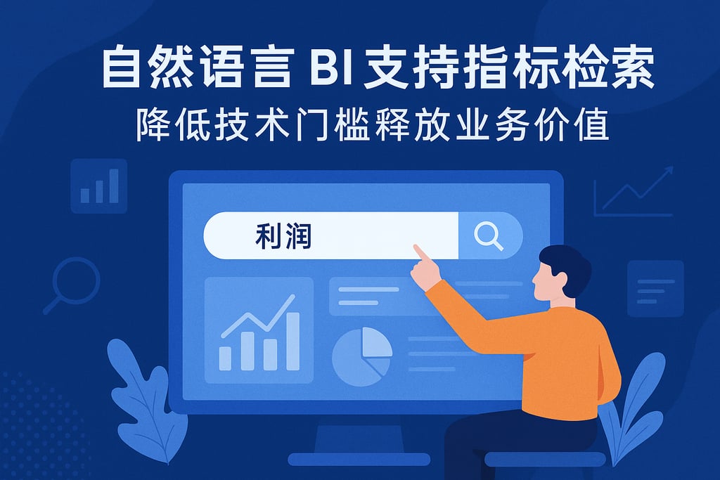 自然语言BI支持指标检索？降低技术门槛释放业务价值