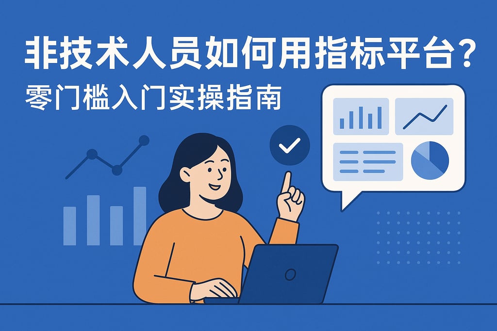 非技术人员如何用指标平台？零门槛入门实操指南