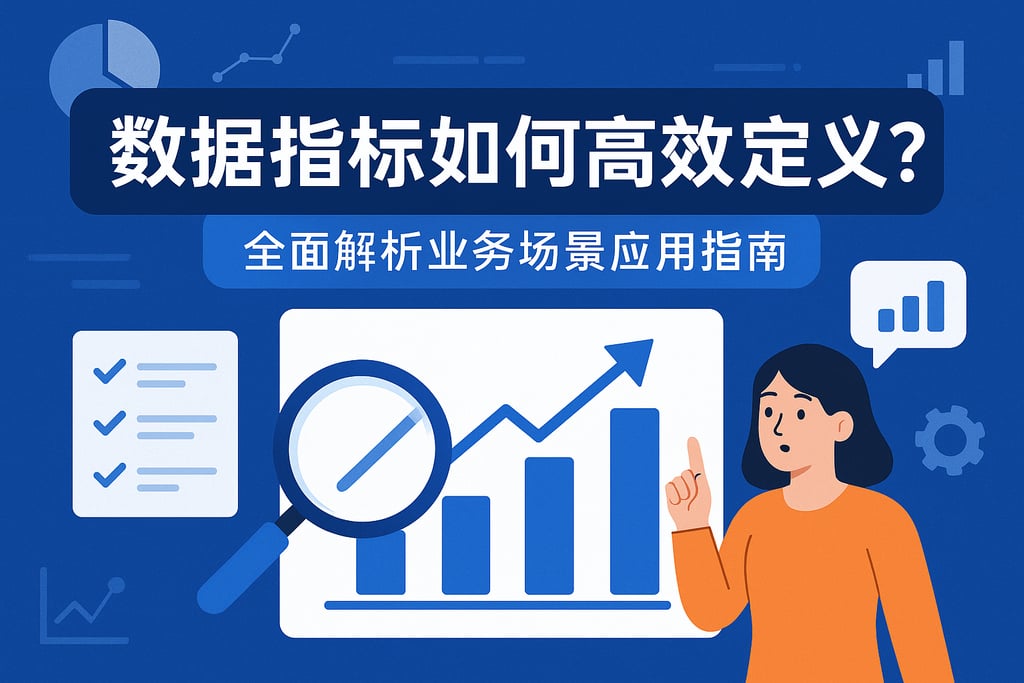 数据指标如何高效定义?全面解析业务场景应用指南 - FineBI数据分析知识库