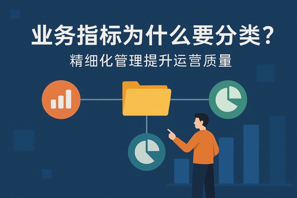 业务指标为什么要分类？精细化管理提升运营质量