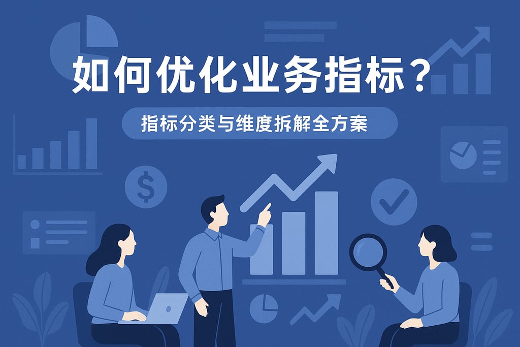 业务指标如何优化？指标分类与维度拆解全方案