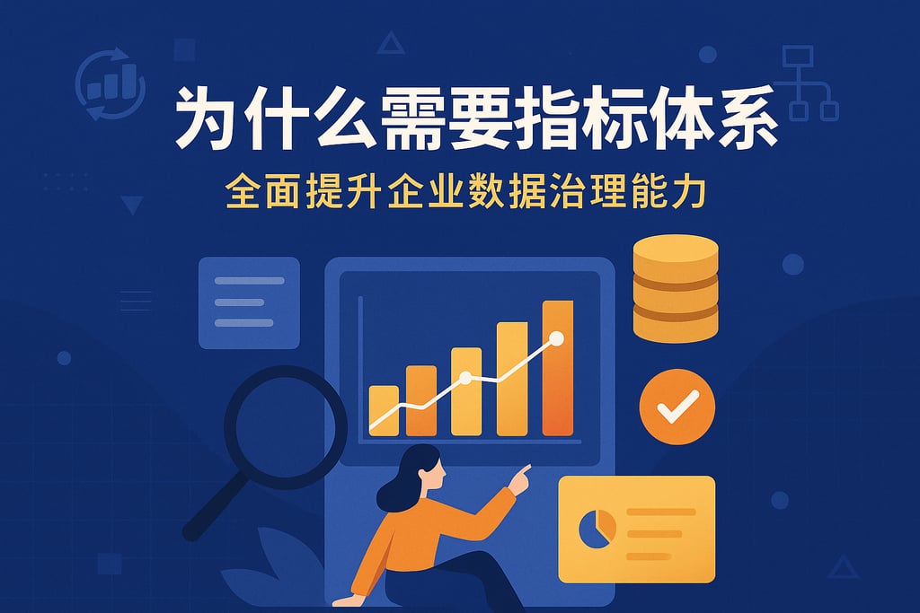 为什么需要指标体系？全面提升企业数据治理能力