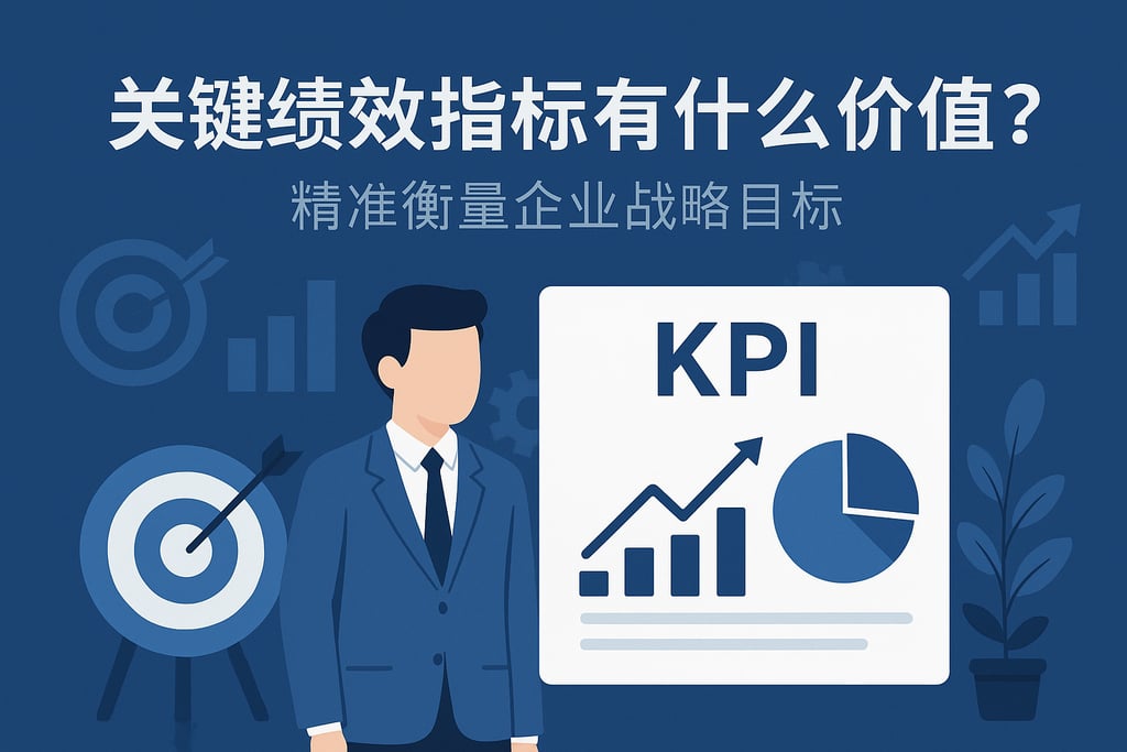 关键绩效指标有什么价值？精准衡量企业战略目标