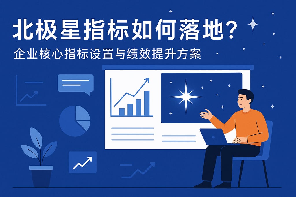 北极星指标如何落地？企业核心指标设置与绩效提升方案