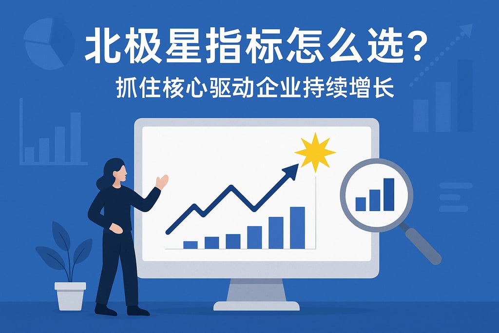 北极星指标怎么选？抓住核心驱动企业持续增长