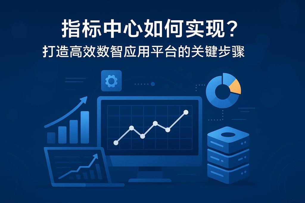指标中心如何实现？打造高效数智应用平台的关键步骤