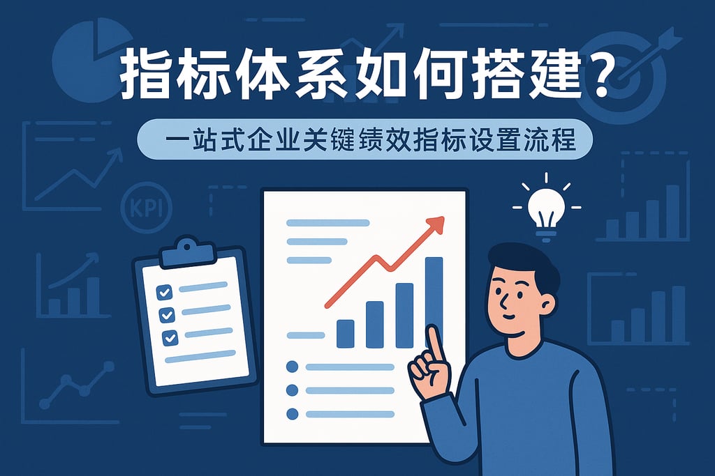 指标体系如何搭建？一站式企业关键绩效指标设置流程