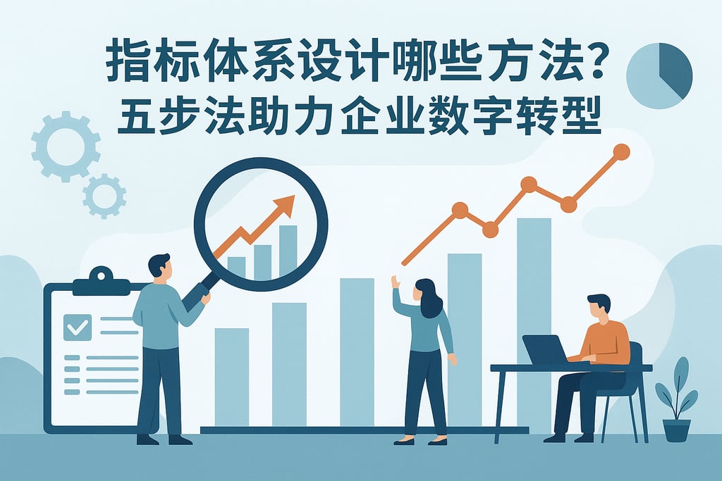 指标体系设计有哪些方法？五步法助力企业数字转型