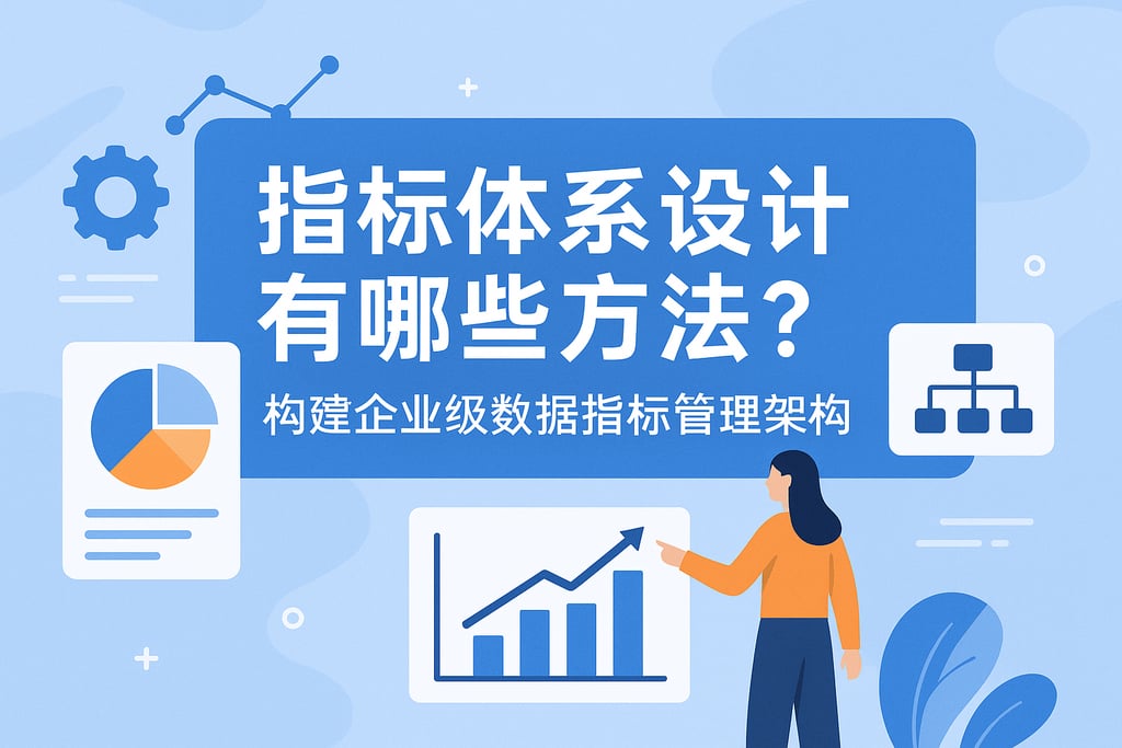 指标体系设计有哪些方法？构建企业级数据指标管理架构