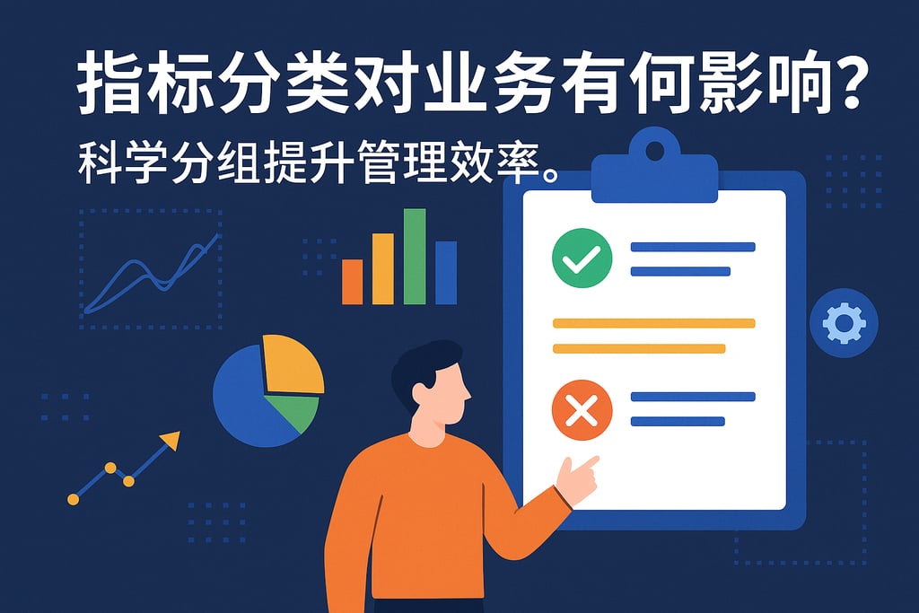 指标分类对业务有何影响？科学分组提升管理效率。