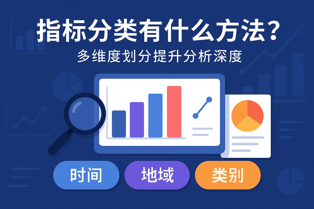 指标分类有什么方法？多维度划分提升分析深度