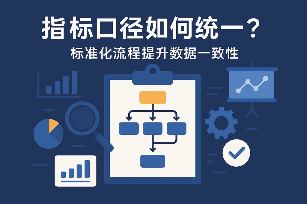 指标口径如何统一？标准化流程提升数据一致性