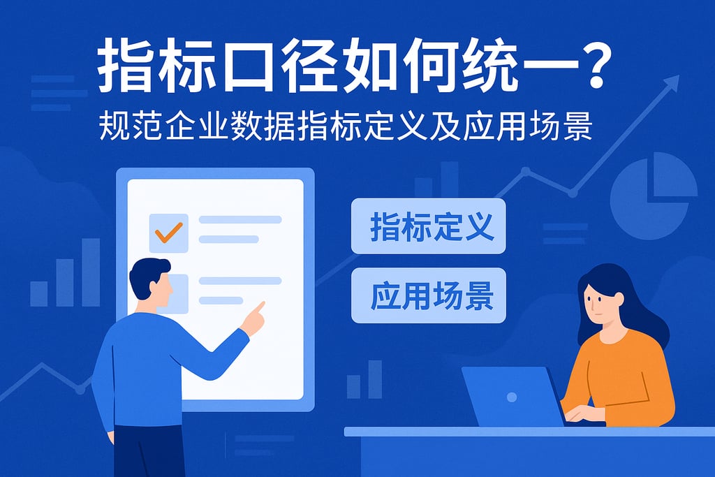 指标口径如何统一？规范企业数据指标定义及应用场景