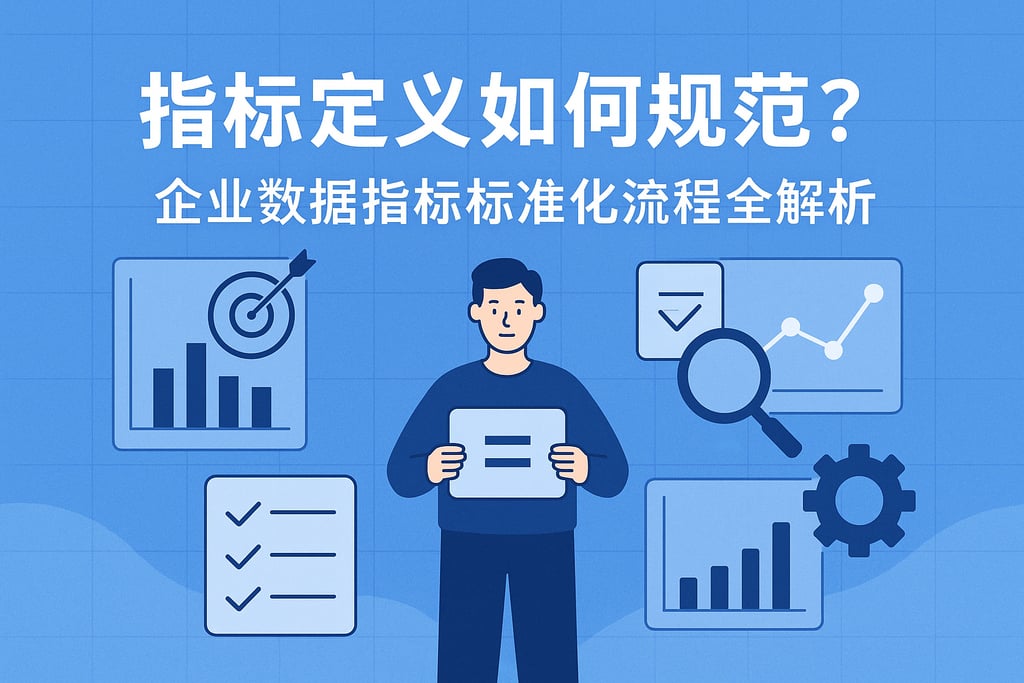 指标定义如何规范？企业数据指标标准化流程全解析