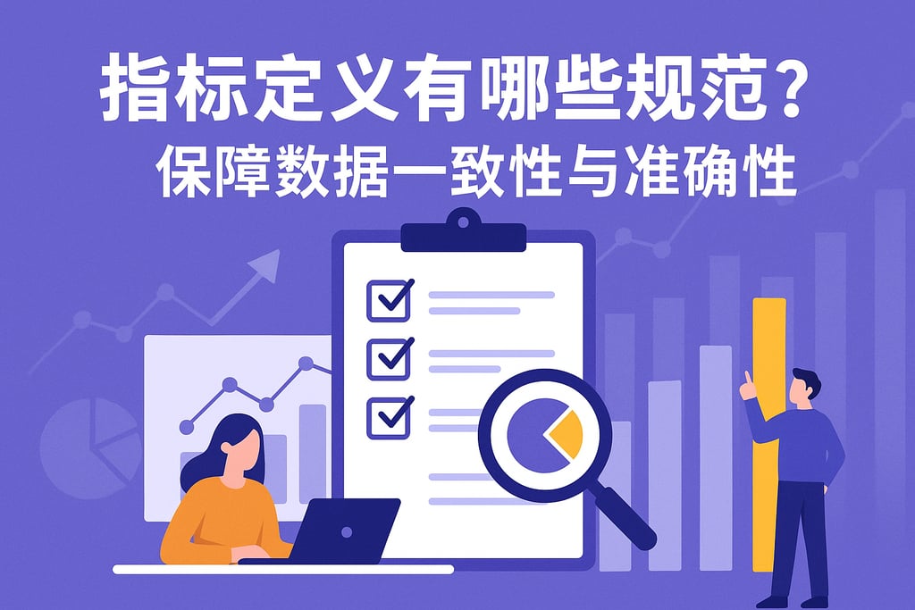 指标定义有哪些规范？保障数据一致性与准确性