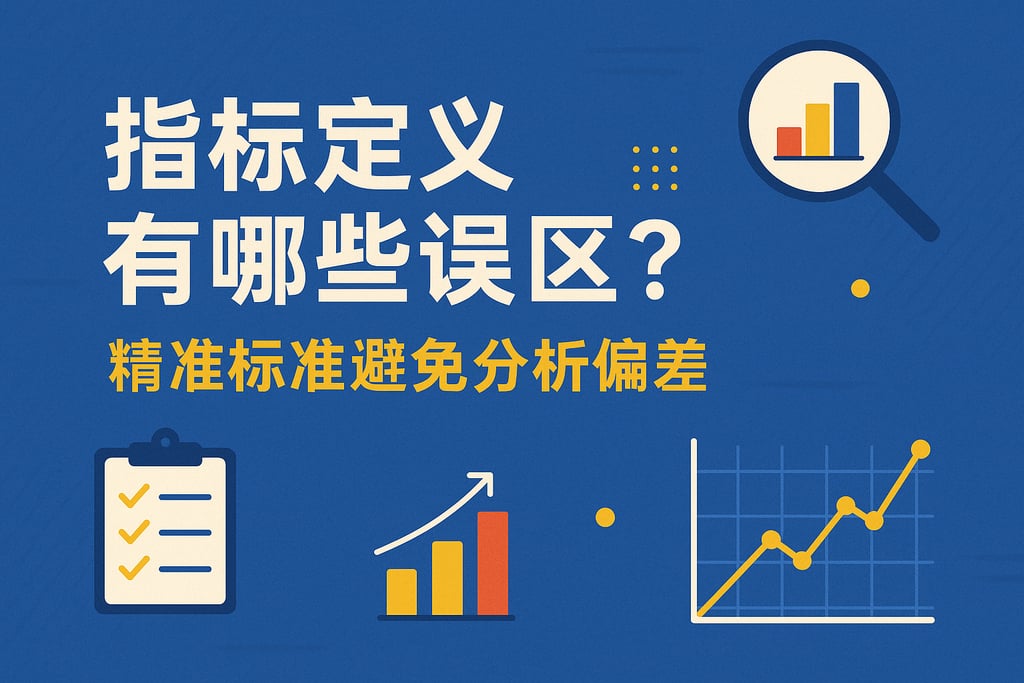 指标定义有哪些误区？精准标准避免分析偏差。