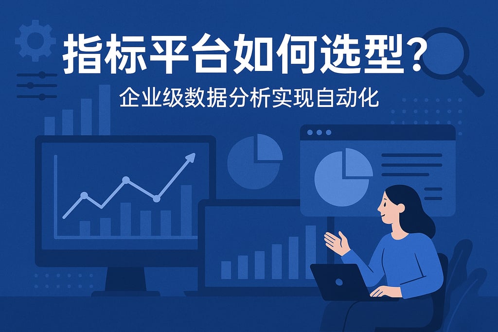 指标平台如何选型？企业级数据分析实现自动化