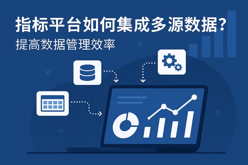 指标平台如何集成多源数据？提高数据管理效率